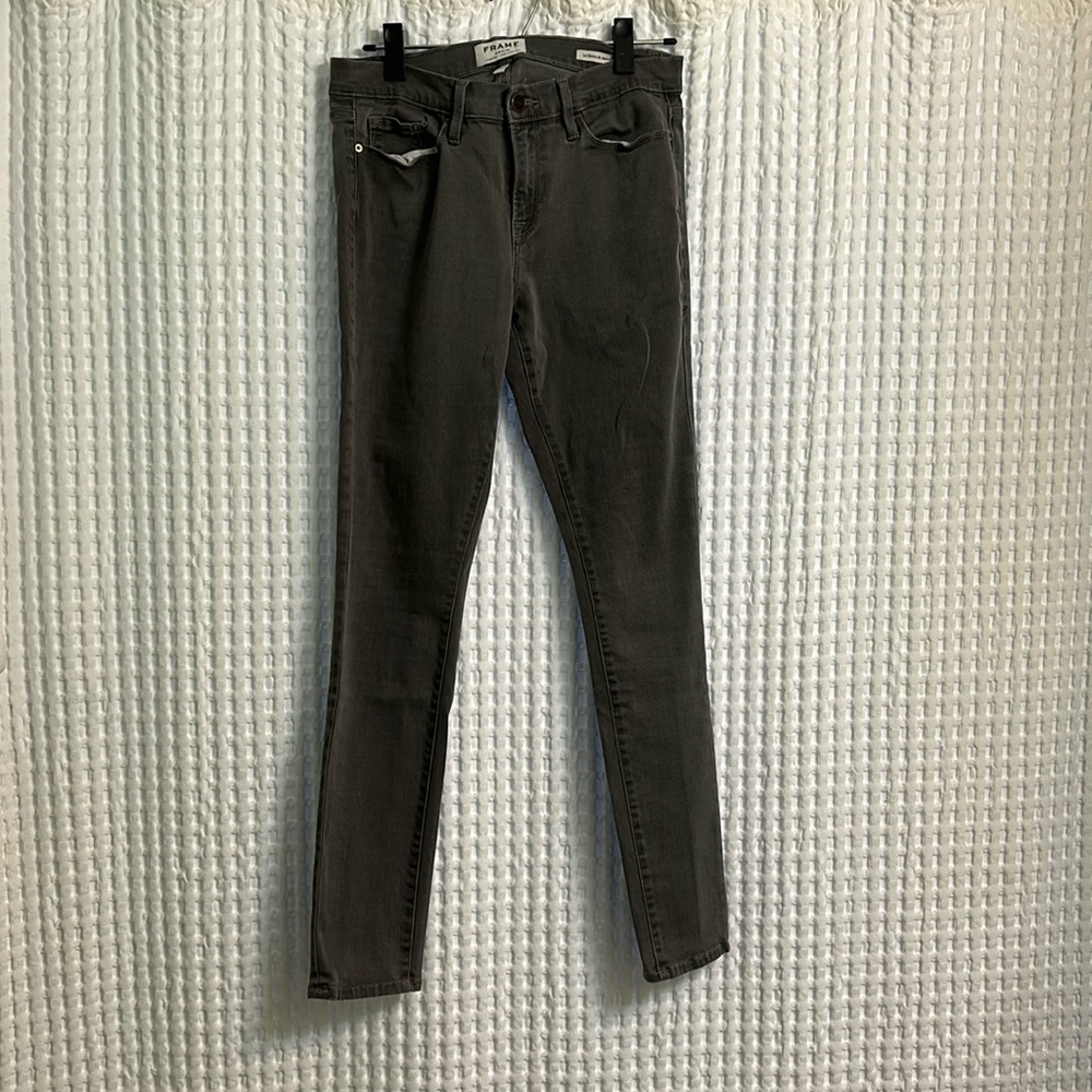 Frame Denim | Le Skinny de Jeanne | Grey Wash | Size 30